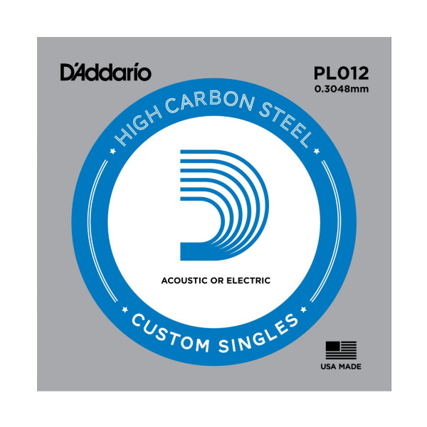 D'Addario PL012 Отдельная струна .012