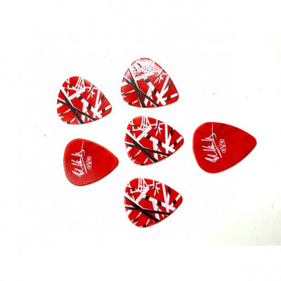 DUNLOP  EVHP02 Eddie Van Halen Frankenstein Red Набор медиаторов