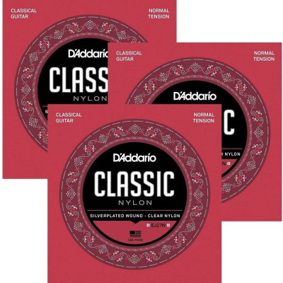 D'ADDARIO EJ27 N-3D струны для классической гитары