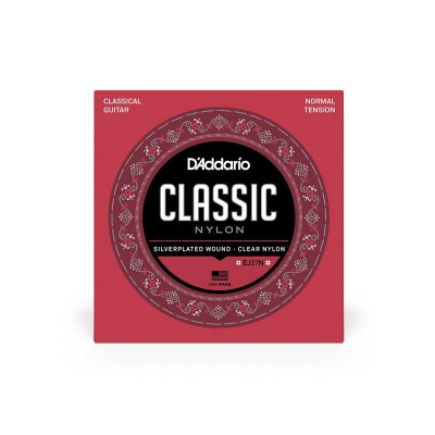 Струны для классической гитары 4/4 D'Addario EJ27N Normal (29-45)