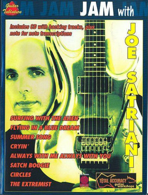 HAL LEONARD GTRMTH JAM JOE SATRIANI BK/CD