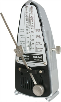 WITTNER 838 Taktell Piccolo silver-coloured метроном механический