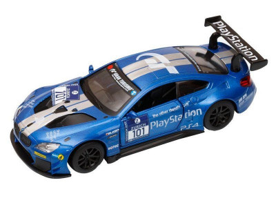 Машина "АВТОПАНОРАМА" BMW M6, синий, 1/44, инерция, в/к 17,5*12,5*6,5 см