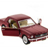 Машина Kinsmart "FORD MUSTANG" инерция (1/12шт.) 1:36 б/к