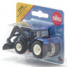 Трактор Siku 1396 New-Holland TTV 7150, с фронтальным погрузчиком, синий
