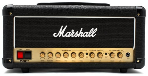 MARSHALL DSL20 HEAD ламповый усилитель-голова 20 Вт