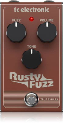 TC ELECTRONIC RUSTY FUZZ напольная педаль эффекта фузз