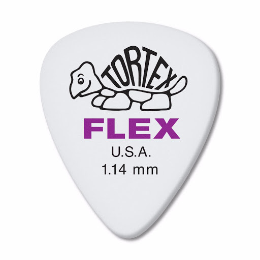 DUNLOP 428P1.14 Tortex Flex Standard набор медиаторов 1.14 12 шт