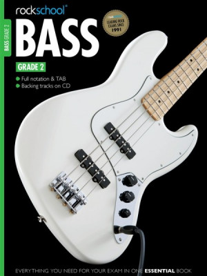 RSK051212 Rockschool Bass Grade 2 (2012-2018) книга с нотами и аккордами