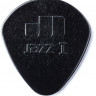 DUNLOP 47P1S Nylon Jazz I Black Stiffo упаковка черных медиаторов, (6шт.)