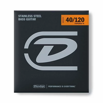 DUNLOP  DBS40120T Stainless Steel Tapered Струны для 5-струнной бас-гитары