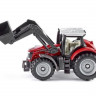 Трактор Siku 1484 Massey Ferguson с фронтальным погрузчиком