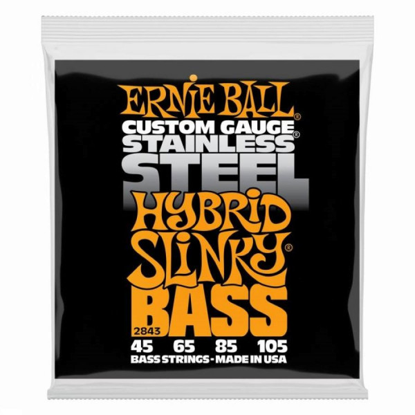 ERNIE BALL 2843 (45-105) струны бас-гитары