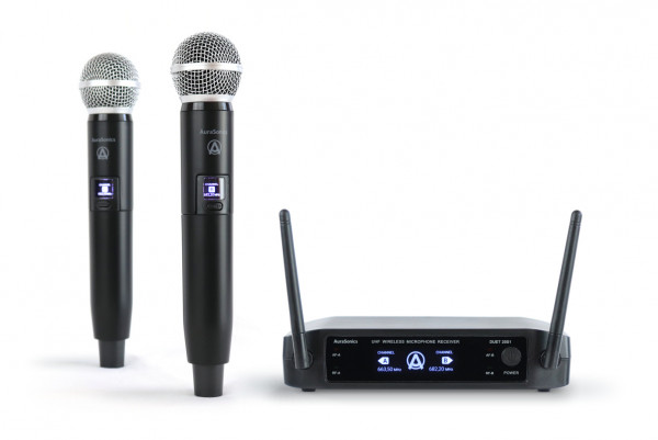 Радиосистема AuraSonics DUET 20S1 двойная с ручными передатчиками Радиосистема AuraSonics DUET 20S1 двойная с ручными передатчиками