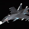 Бомбардировщик российских ВКС "Су-34" 1/72