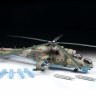 Советский ударный вертолёт Ми-24П 1/48