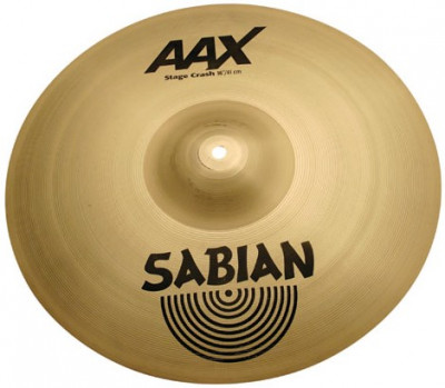 Тарелка средней толщины SABIAN AAX 21808XB 18" Stage Crash Medium/Thin полированная