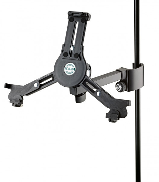 K&M 19791-016-55  держатель для планшетов на микрофонную стойку