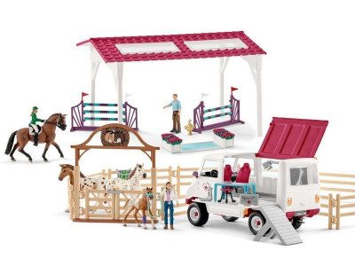 Фигурка Schleich Проверка перед большим конным турниром, lmtd