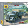 Сборная модель ZVEZDA Немецкий грузовик "Опель Блиц", 1/100