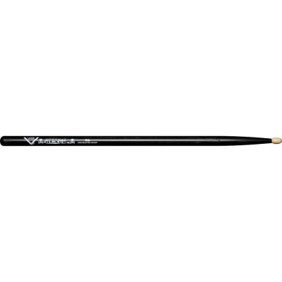 Барабанные палочки 5A VATER VHEB5AW Eternal Black, деревянный наконечник