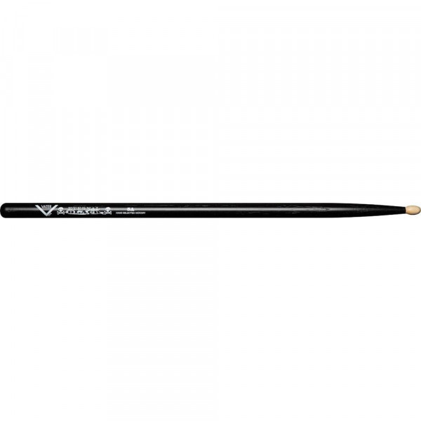 Барабанные палочки 5A VATER VHEB5AW Eternal Black, деревянный наконечник