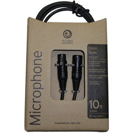 Planet Waves CMIC10 микрофонный кабель XLR мама-XLR папа 3 м