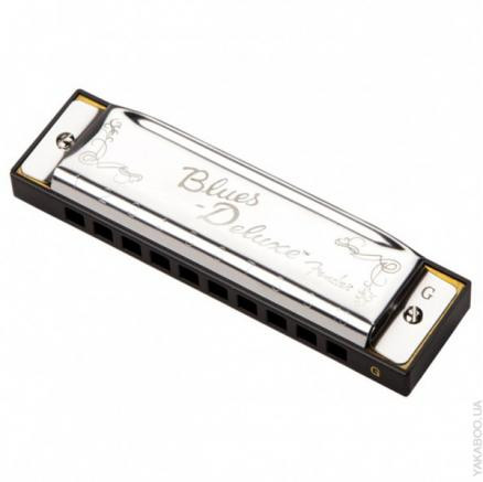 FENDER Blues Deluxe Harmonica, Key of G губная гармошка