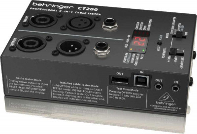 Кабель-тестер BEHRINGER CT200 мультифункциональный