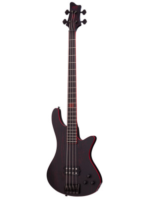 Schecter SAM BETTLEY BASS SBK/RED бас-гитара