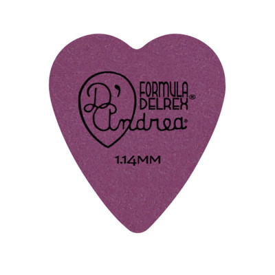 Медиатор 1.14 мм DAndrea RD323 1.14XH 72 шт