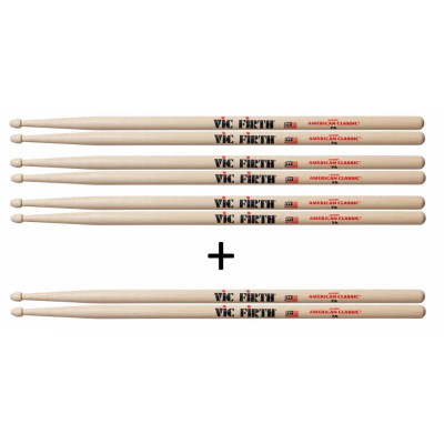 VIC FIRTH 7A 3+1 барабанные палочки орех