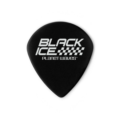 PLANET WAVES 3DBK6-100 BLACK ICE PICKS HEAVY медиатор, жёсткий (100шт. в упаковке)