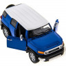Машина Kinsmart "TOYOTA FJ CRUISER" инерция (1/12шт.) 1:36 б/к