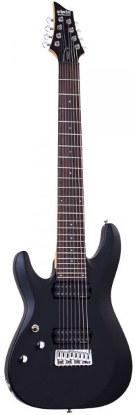 SCHECTER C-8 DELUXE SBK L/H леворукая 8-струнная электрогитара