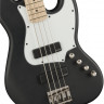 Squier Contemporary Active Jazz Bass® HH Maple Fingerboard Flat Black бас-гитара