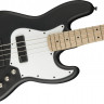 Squier Contemporary Active Jazz Bass® HH Maple Fingerboard Flat Black бас-гитара