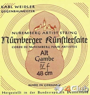 NURNBERGER Kuenstler скрипичные струны 4/4