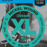 D'ADDARIO EXL158 Light 13-62 струны для электрогитары баритон