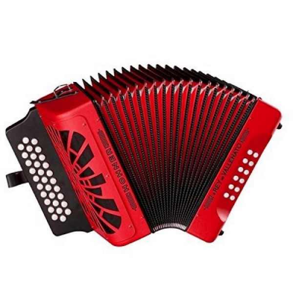 HOHNER El Rey del Vallenato BbEbAb Red (A4964) аккордеон