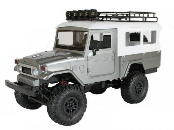 Радиоуправляемая машина MN MODEL японский внедорожник FJ45 (серый) 4WD 2.4G 1/12 RTR