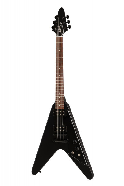 GIBSON 2019 Flying V B-2 Satin Ebony электрогитара с чехлом