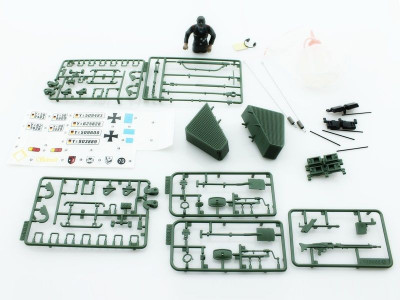 Комплект аксессуаров для танка Leopard 2A6 (полный комплект), неокрашен.