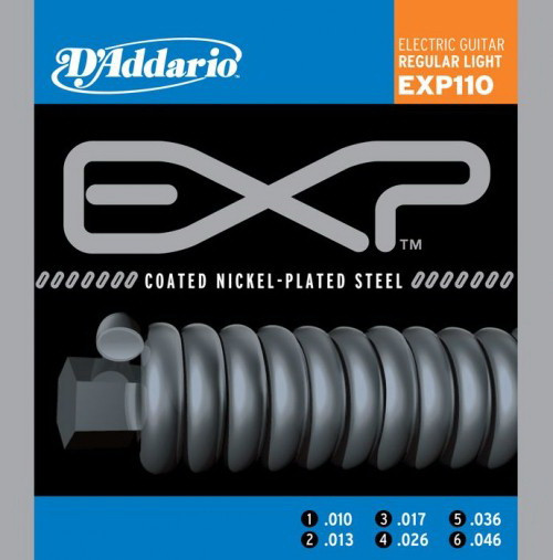 D'ADDARIO EXP110 Regular Light 10-46 струны для электрогитары