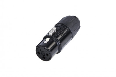 Переходник Rean RA3FT-B mini XLR male - XLR female