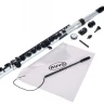 NUVO Student Flute (Silver/Black) флейта студенческая из пластика с удлинённым клапаном Соль