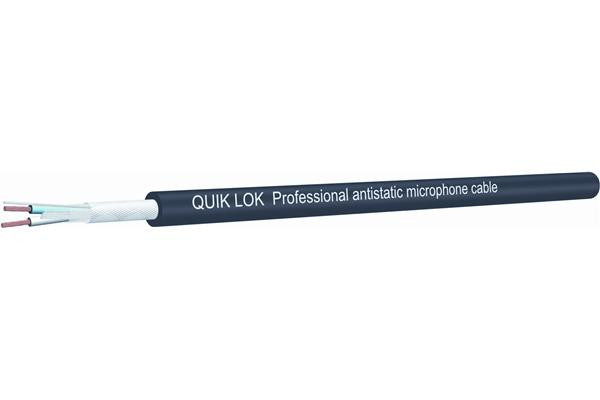 Микрофонный кабель QUIK LOK CM780 профессиональный, в бухте, цена за метр