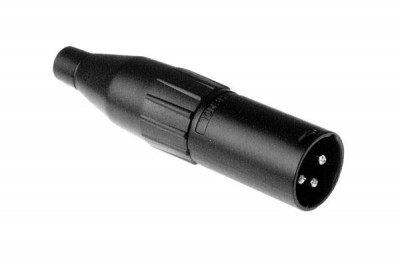 Разъем Amphenol AC3MB кабельный XLR-папа (male) 3pin