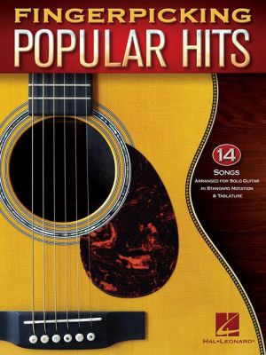 HL00139079 FINGERPICKING POPULAR HITS GTR TAB BK