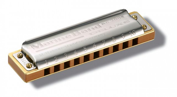 Губная гармошка диатоническая HOHNER Marine Band Deluxe 2005/20 Ab (M200509)